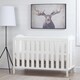 preview thumbnail 3 of 5, South Shore Somea Gray and White Baby Crib & Toddler Mattress