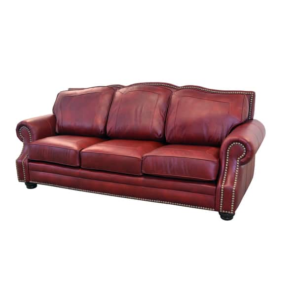 Shop Made To Order Winchester Genuine Top Grain Leather Nailhead