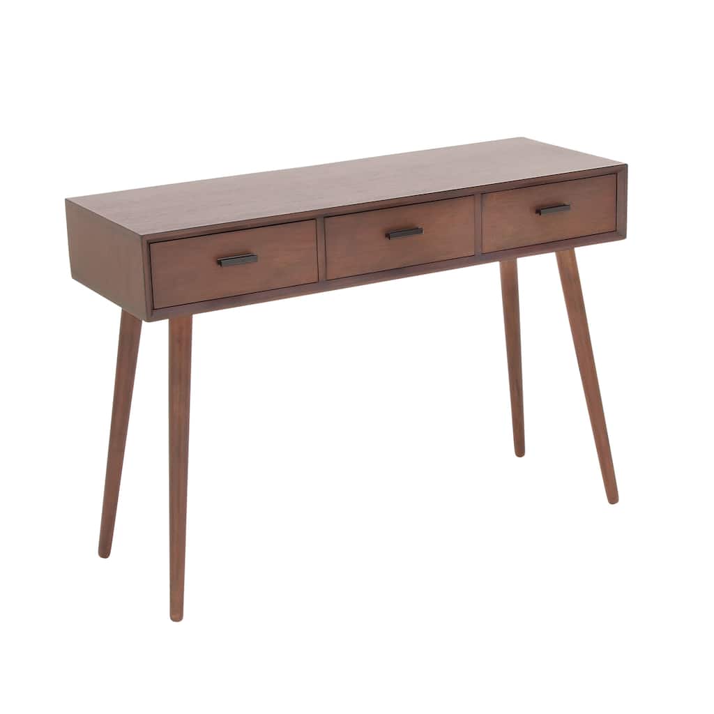 Urban Designs Adali 3-Drawer Wood Console Table