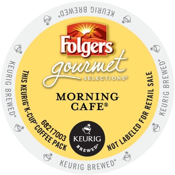 Folgers morning hotsell cafe k cups