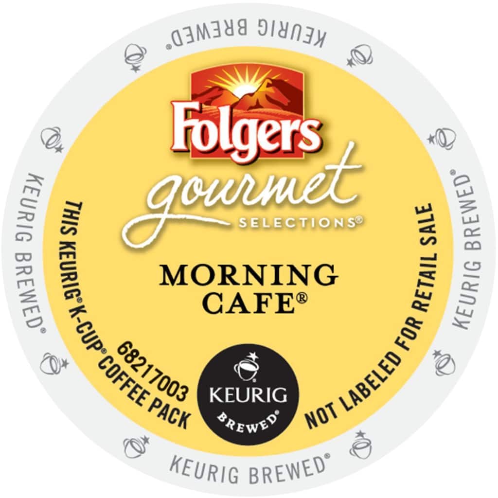 Folgers Gourmet Selections Morning Cafe Coffee K-Cup Portion Pack