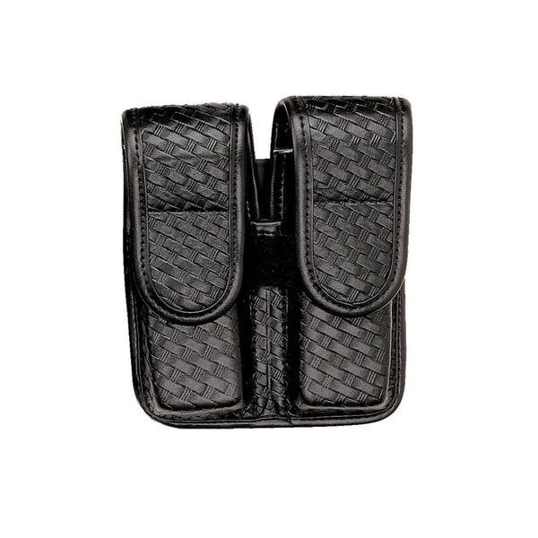 Bianchi 7902 Double Mag Pouch-Basket Black Hid 2