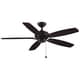 preview thumbnail 1 of 5, Fanimation Aire Deluxe 52 inch Indoor Ceiling Fan - Dark Bronze