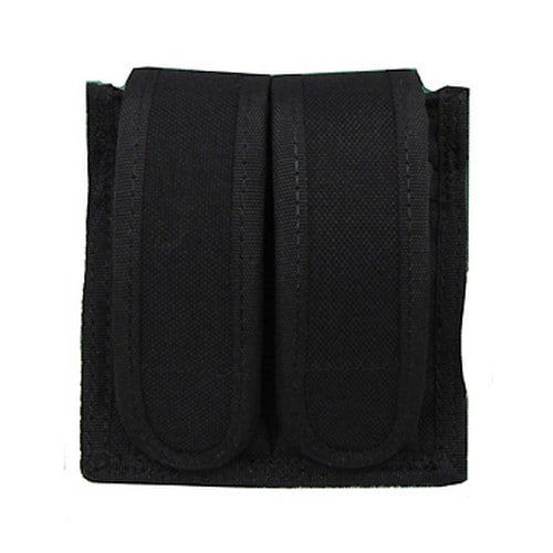Uncle Mikes Cordura Magazine Case Universal Double Pistol -Velcro Black