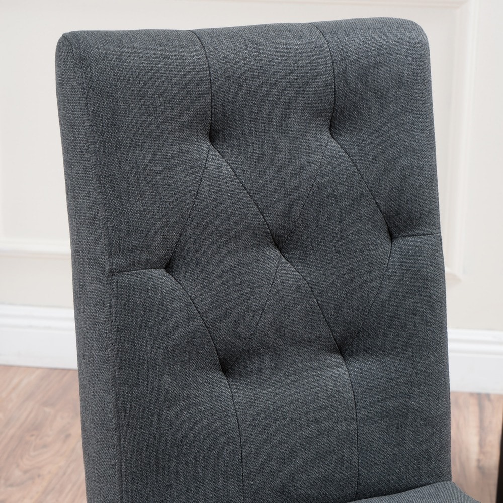 取り扱い店舗限定 特別価格Christopher Knight Home Anise Fabric Dining Chairs， 2-Pcs Set，  Green Tea並行輸入 家具、インテリア