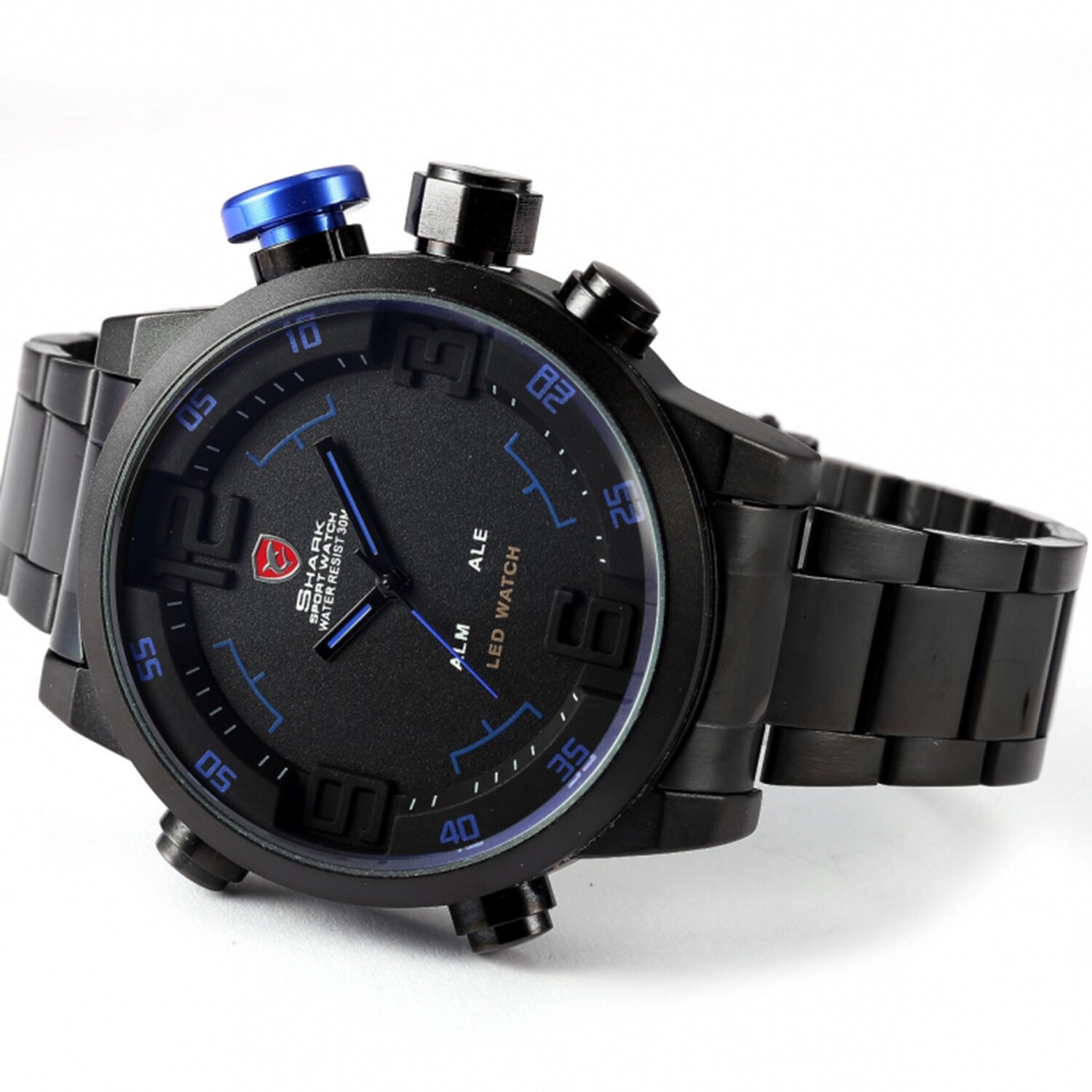 shark led watch
