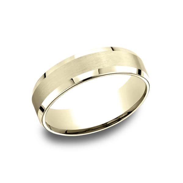 10KY 5mm Bevel Edge Comfort Fit Band 10KY 5mm Bevel Edge Comfort Fit Band