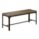 preview thumbnail 4 of 2, Simple Living Scholar Vintage Industrial Dining Bench
