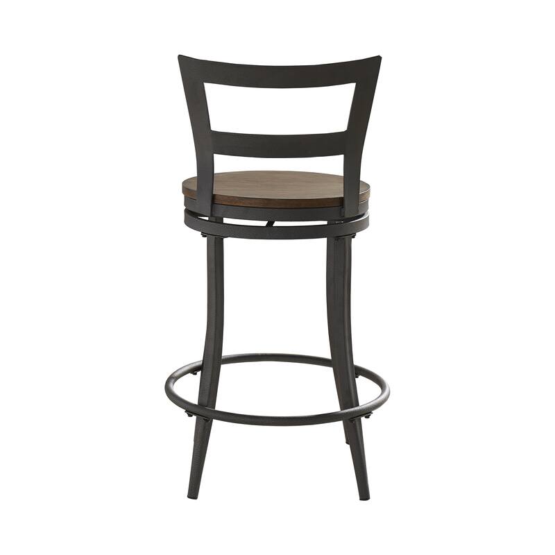 Thompson Counter Height Swivel Stools (Set of 2) by iNSPIRE Q Classic