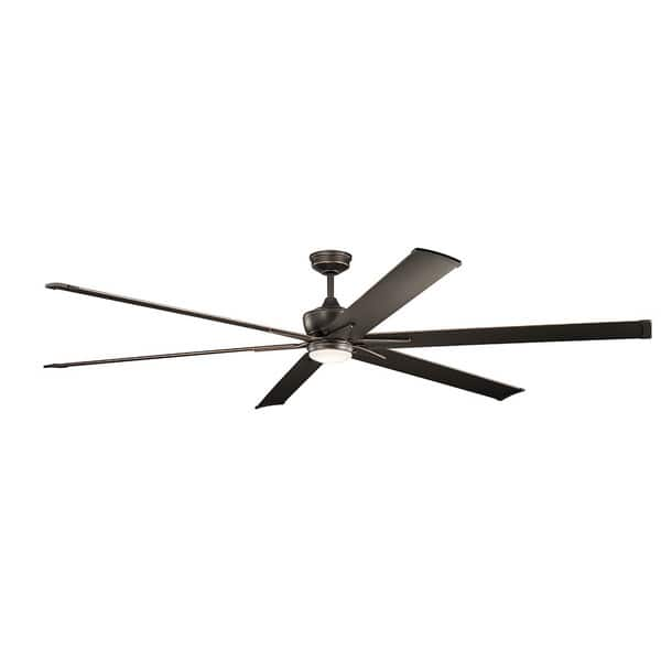 Kichler Lighting Szeplo Patio Collection 96 Inch Olde Bronze Led Ceiling Fan