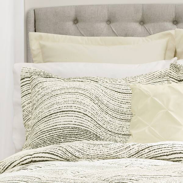 Shop Lush Decor Pixel Wave Line 6 Piece Comforter Set Free