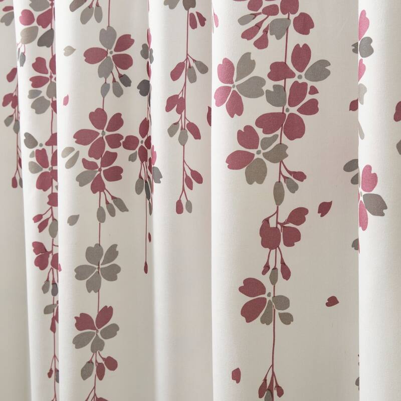 Lush Decor Weeping Flower Shower Curtain