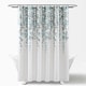 preview thumbnail 13 of 29, Lush Decor Weeping Flower Shower Curtain
