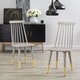 preview thumbnail 4 of 10, angelo:HOME Hermosa Dining Chair (Set of 2) Grey