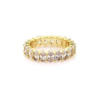 Stackable Endless Eternity Ring Cubic Zirconia Stackable Endless Eternity Ring Cubic Zirconia