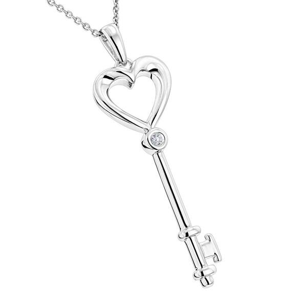 Luxurman Love Quotes Necklaces Delicate Sterling Silver Womens Diamond Swirl Pendant with Chain Luxurman Love Quotes Necklaces Delicate Sterling Silver Womens Diamond Swirl Pendant with Chain