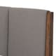 preview thumbnail 10 of 15, Mid-century Upholstered Headboard Wood Platform Bed by Baxton Studio