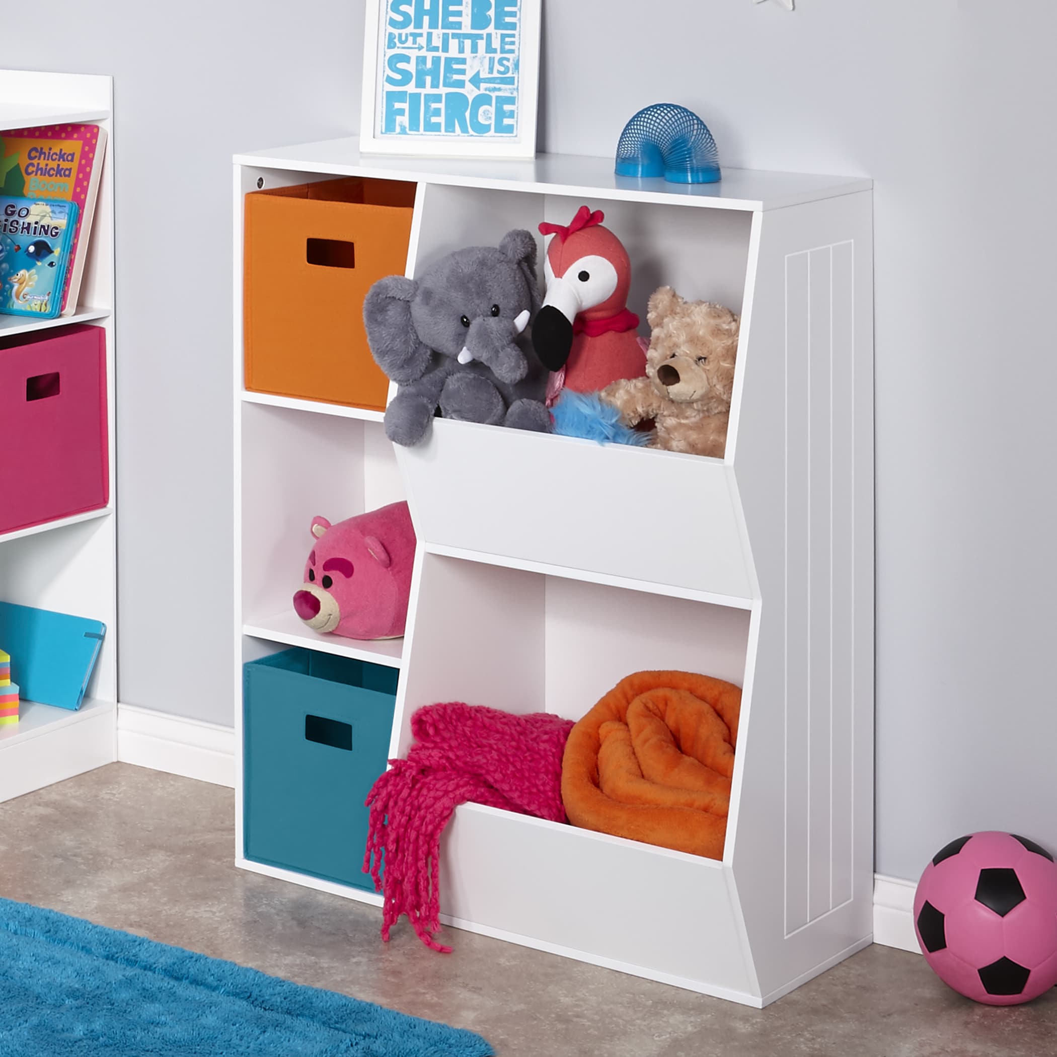 RiverRidge® Kids 3Cubby, 2Veggie Bin Floor eBay