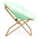 preview thumbnail 2 of 6, Urban Shop Super Soft Adult Foldable Saucer Chair