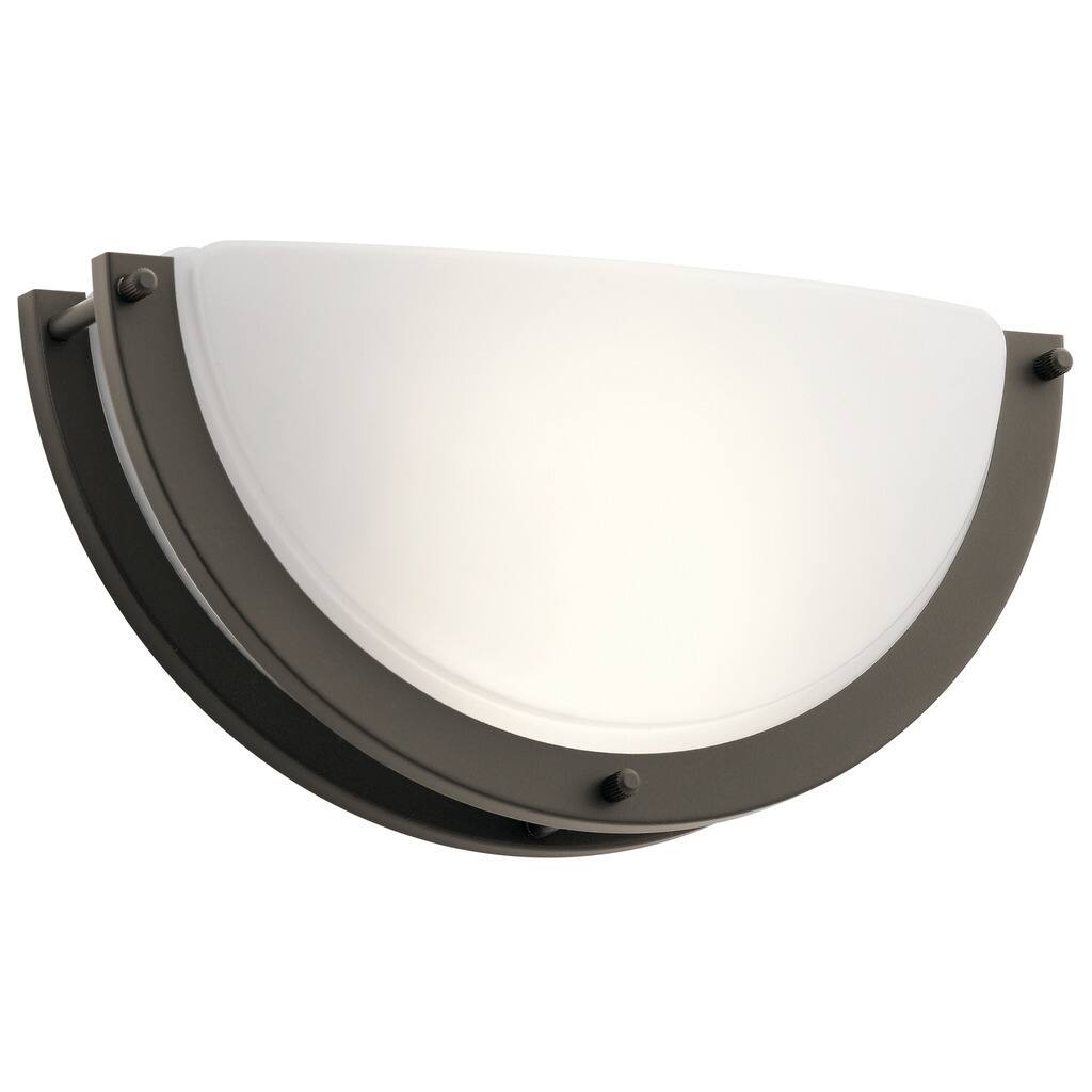 Kichler Lighting Contemporary 1-light Olde Bronze LED Wall Sconce