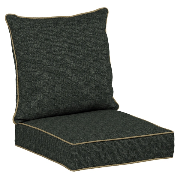 Bombay Outdoors Tangier Stitch Snap Dry™ Deep Seat Cushion Set