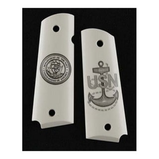 Hogue Scrimshaw Grips Navy Insignia