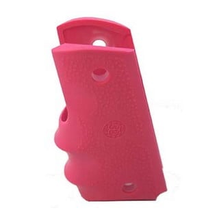 Hogue Colt Officers Rubber Grip with Finger Grooves Pink
