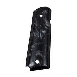 Hogue Colt Government Ambidextrous Safety Cut, Polymer Grip Panels Black Pearl