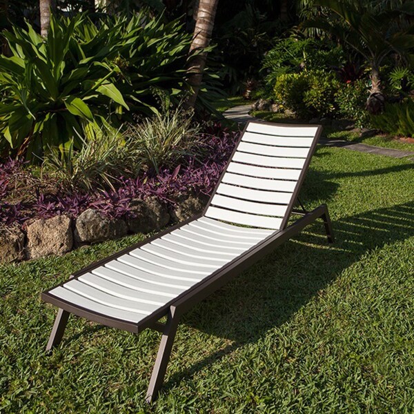 Shop POLYWOOD® Euro Chaise Lounge Chair - Overstock - 14230415