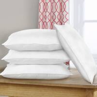 Cozy Classics Cotton Dobby Down Alternative Pillow (Set of 4) - On Sale -  Bed Bath & Beyond - 5114139