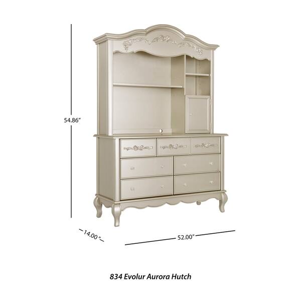 Evolur Aurora Hutch/ Bookcase Bed Bath & Beyond 14230480
