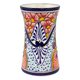 preview thumbnail 2 of 2, Handmade Ceramic Vase Radiant Flowers (Mexico)