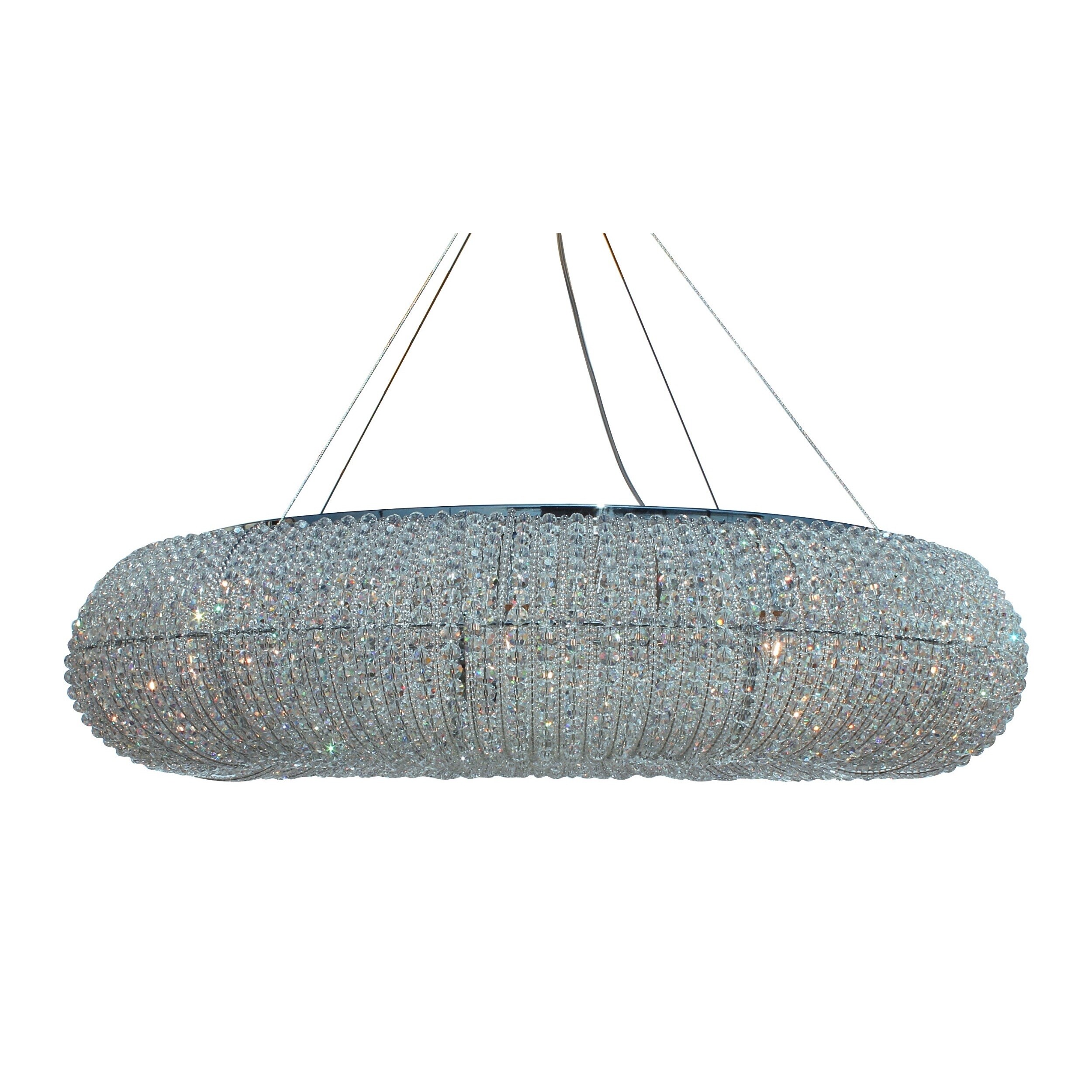 The Ring Crystal Chandelier - Chandeliers For Bedrooms by Overstock.com