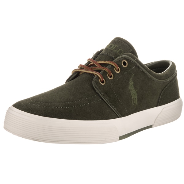 Shop Polo  Ralph  Lauren  Men s Faxon Green  Suede Casual Shoe  