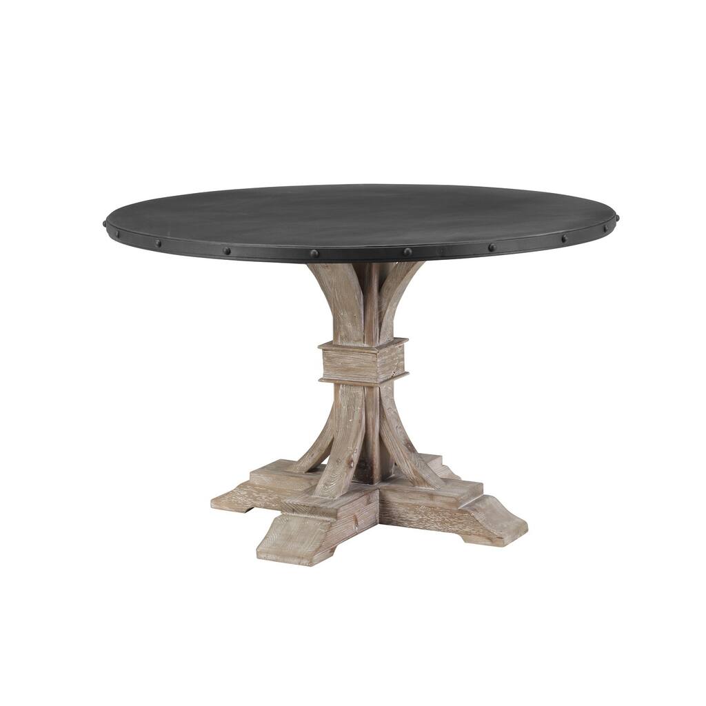 Garber Farmhouse Round Dining Table