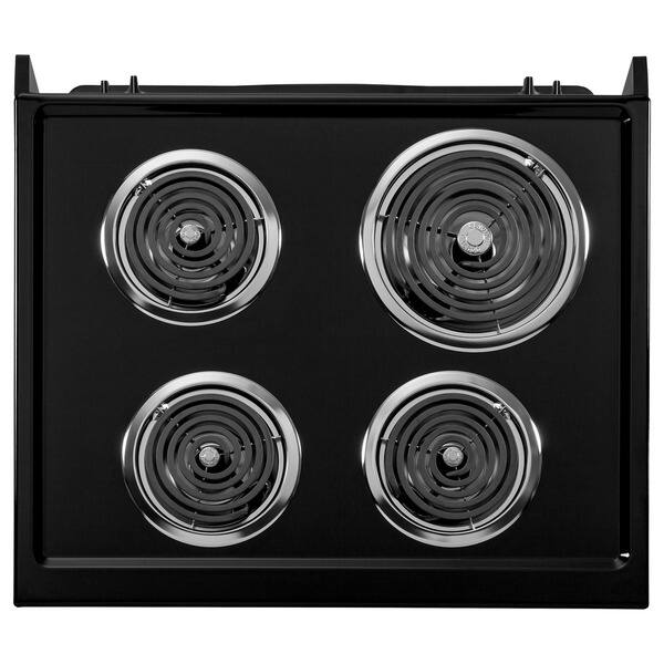 Shop Ge 27 Inch Drop In Electric Range In Black Overstock 14249738