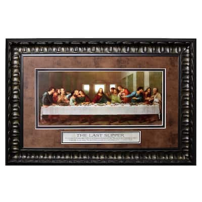 James Lawrence 'Last Supper' Framed Wall Art