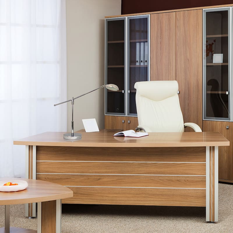 Simple Designs 3W Balance Arm LED Desk Lamp with Swivel Head - Silver