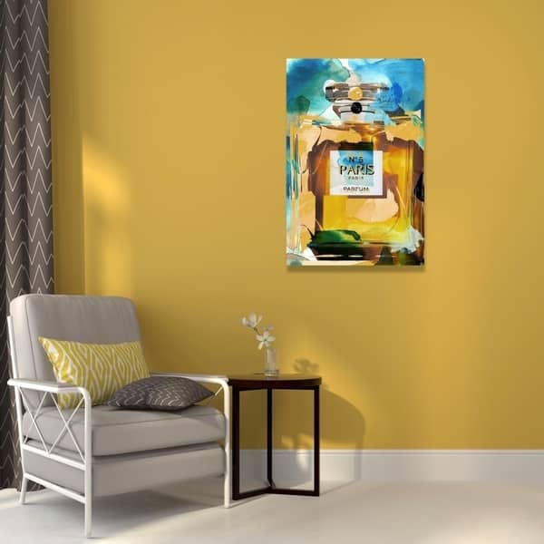 Oliver Gal 'Beach Perfume' Fashion Wall Art Print on Premium Canvas ...