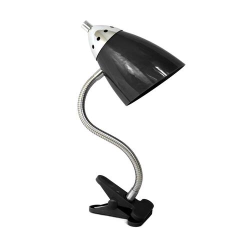 LimeLights Flossy Flexible Gooseneck Clip Light Desk Lamp