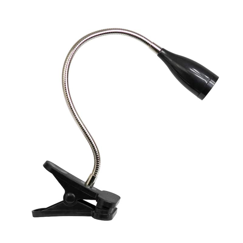LimeLights Flexible Gooseneck LED Clip Light Desk Lamp