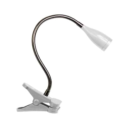LimeLights Flexible Gooseneck LED Clip Light Desk Lamp