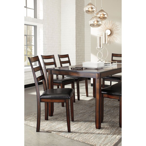 signature design by ashley coviar 6 piece dining table set