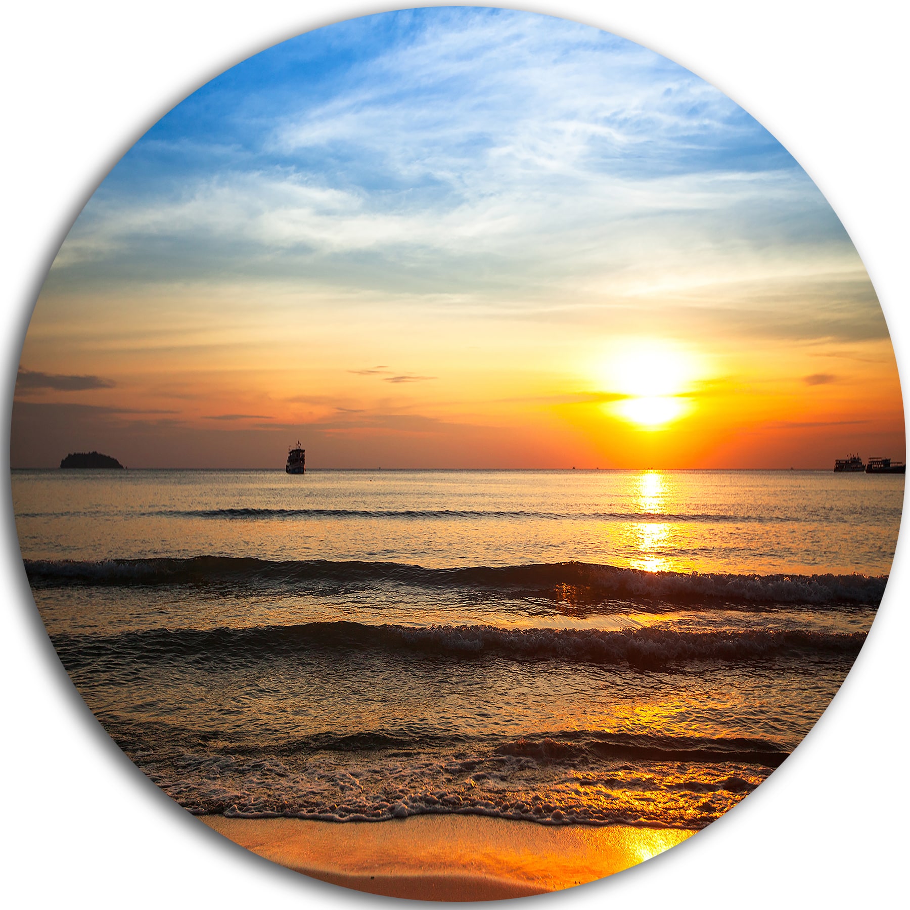 Internet Password Organizer Sunset At The Beach Discreet