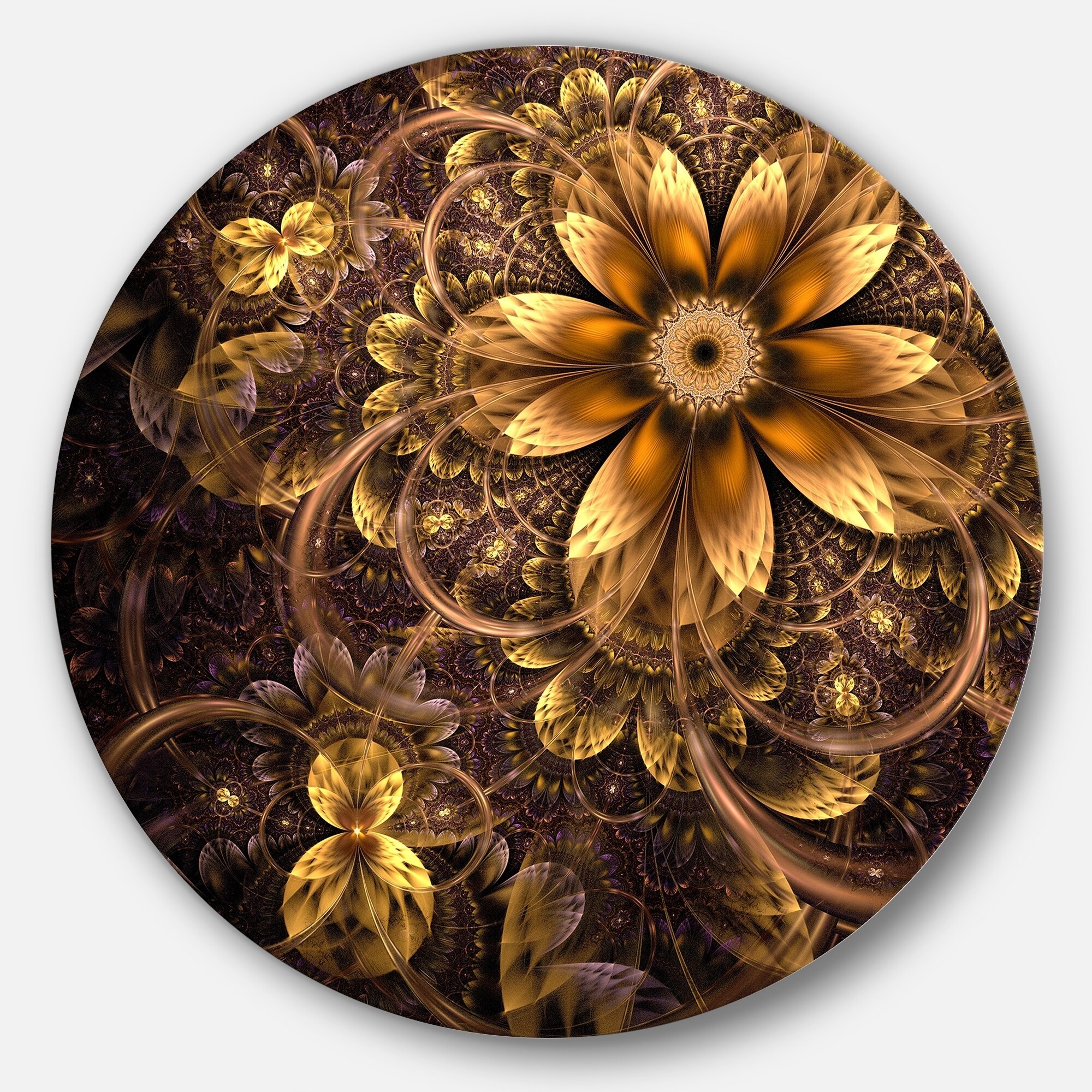 Round Metal Wall Art - Home Collection