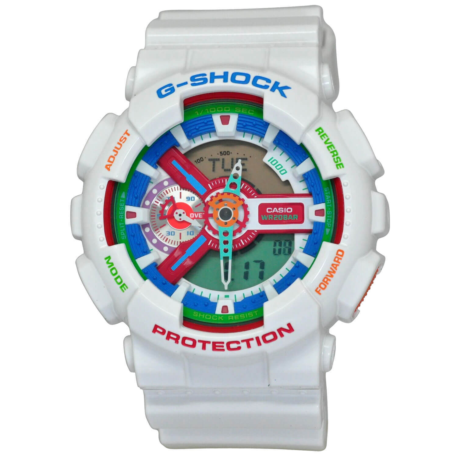 casio watches white color