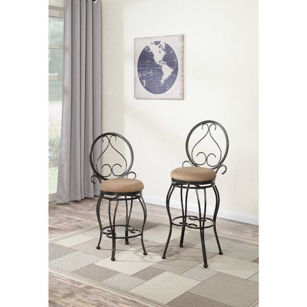 Shop Walton Counter Height Bar Stools Set Of 2 Overstock