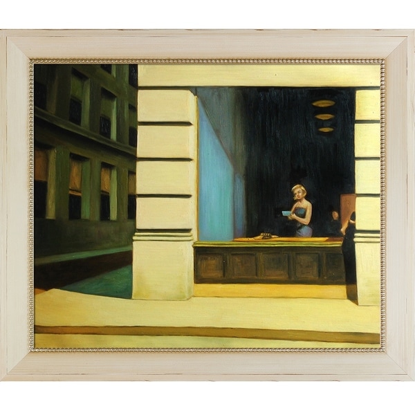 Edward Hopper New York Office 1962 Hand Painted Edward Hopper New York Office 1962 Hand Painted
