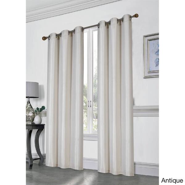 Shop Loft Blackout Grommet Foam Backed Curtain Panel Pair 76 X
