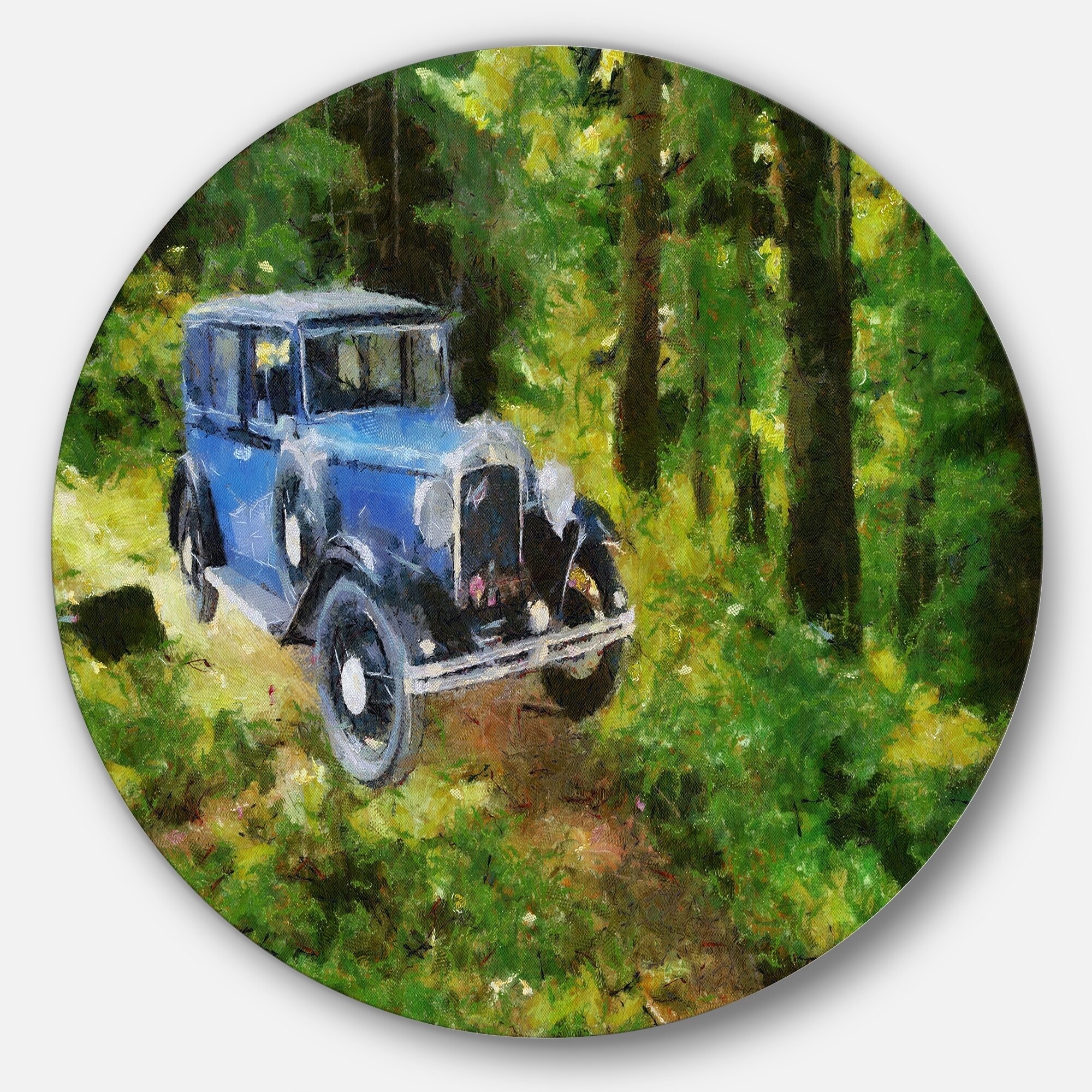 Antique Car Metal Wall Decor / Amazon Com Even 3d Metal Car Wall Decor